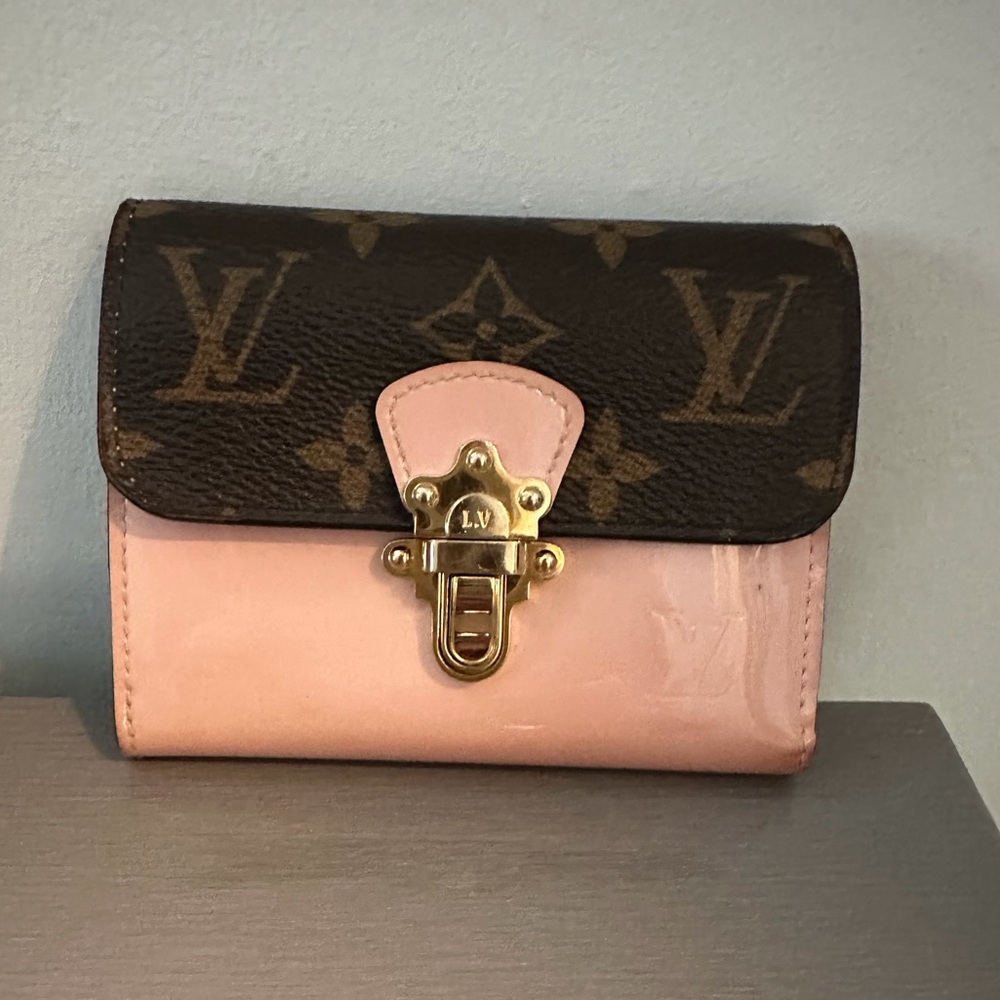 Louis Vuitton Pink and Brown Wallet - Picture 2 of 10